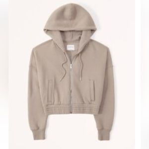 Women's
Essential Mini Sunday Hooded Full-Zop - abercrombie and fitch size med